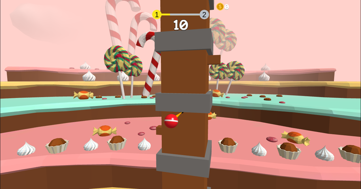 Pokey Ball gameplay screenshot 1